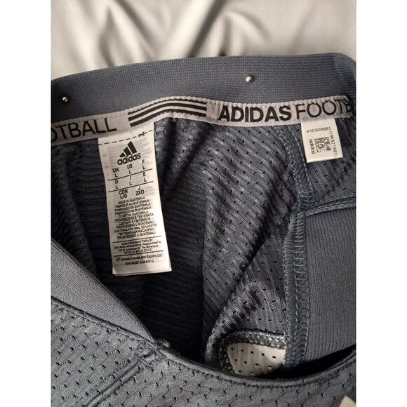 Adidas Men's Football Jersey - Techfit Hyped Grey/White Size L - NWT - Picture 11 of 16